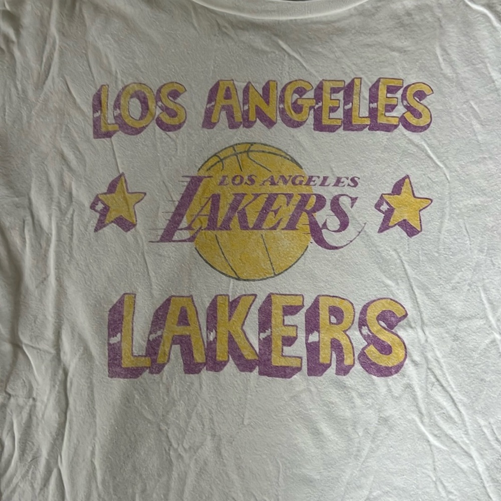 Women’s Xs Junk Food LA Lakers T